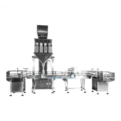 Salt Seasoning Auto Bottle Filling Packaging Line