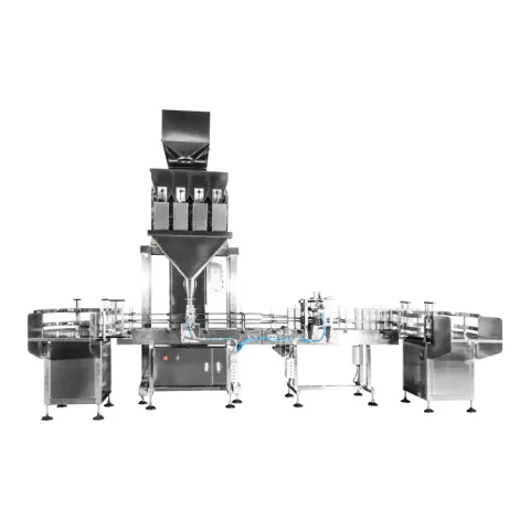 Salt Seasoning Auto Bottle Filling Packaging Line