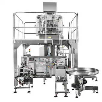 Cannabis Zipper Pouch Packaging Machine