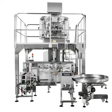 Cannabis Zipper Pouch Packaging Machine