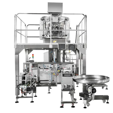 Cannabis Zipper Pouch Packaging Machine