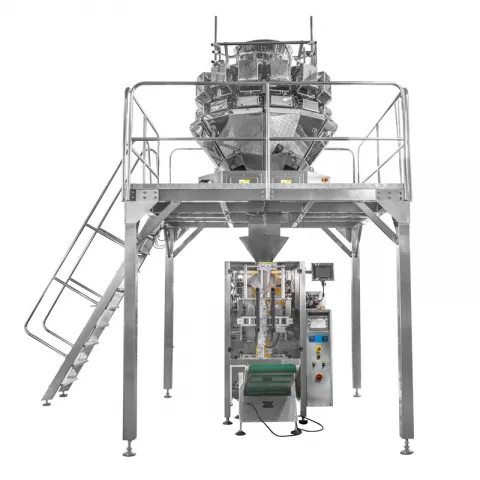 Chips Snacks Pillow Bag Packaging Machine