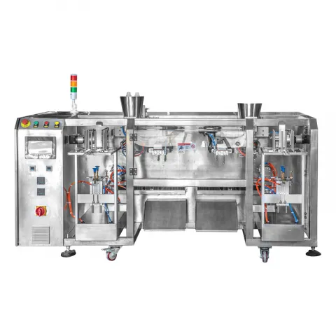 WL-HP3160M Twin Filling Doypack Machine for Gusseted Pouch