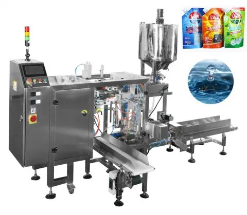 laundry liquid pouch packing machine