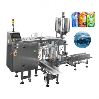 laundry liquid pouch packing machine