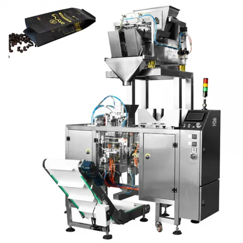 coffee bag gusseted bag packing machine