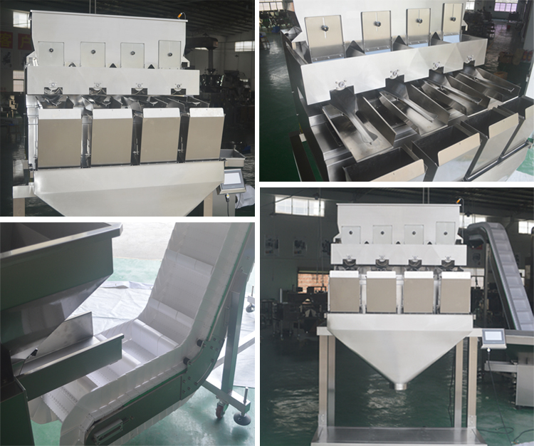 WL-TP4H120A Ice Cube Triplex 12L 4 Head Weigher