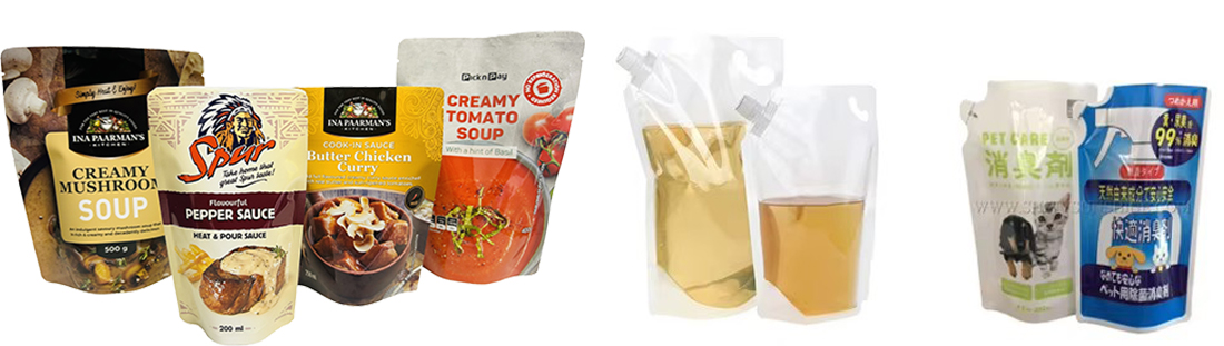 Pouch Packaging Machine For Liquid