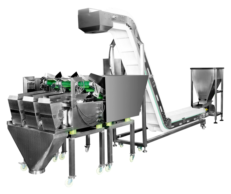 WL-P3H80S Salad 8L 3 Head Weigher