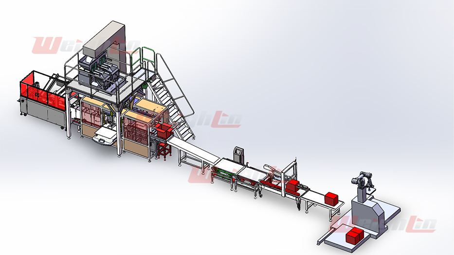 Automatic Bag in Box Bulk Vacuum Packaging Machine